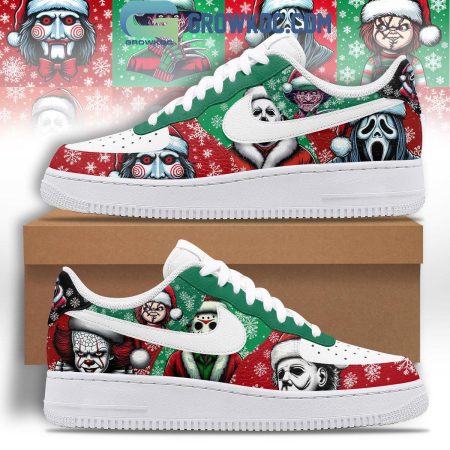 Christmas Time For Horror Movies Air Low-Top Sneakers Shoes For Men And Women