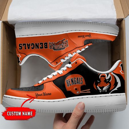 Cincinnati Bengals NFL Air Low-Top Sneakers Shoes For Men And Women