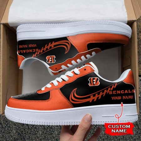 Cincinnati Bengals NFL Air Low-Top Sneakers Shoes For Men And Women