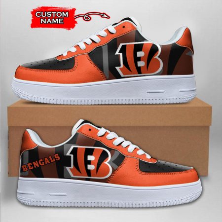 Cincinnati Bengals NFL Air Low-Top Sneakers Shoes For Men And Women