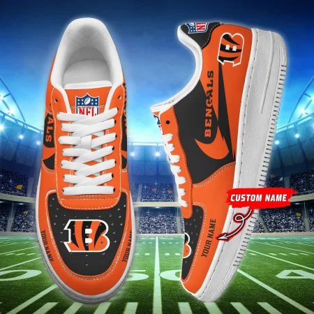 Cincinnati Bengals NFL Air Low-Top Sneakers Shoes For Men And Women