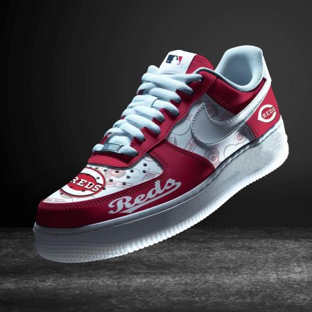 Cincinnati Reds Air Low-Top Sneakers Shoes For Men And Women