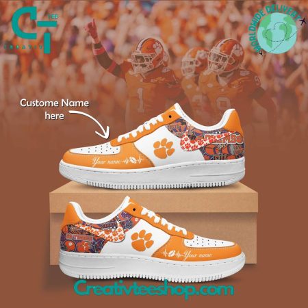 Clemson Tigers Air Low-Top Sneakers Shoes For Men And Women