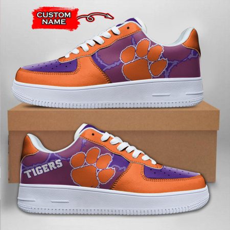 Clemson Tigers NCAA Air Low-Top Sneakers Shoes For Men And Women