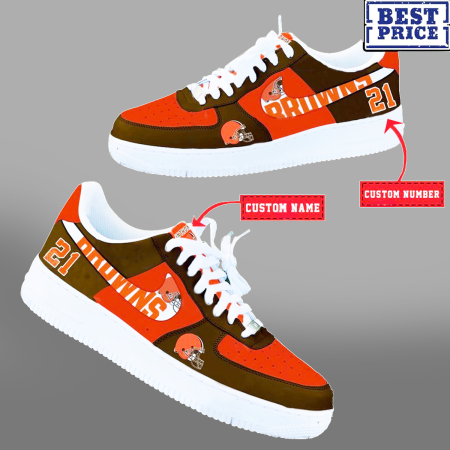 Cleveland Browns Air Low-Top Sneakers Shoes For Men And Women
