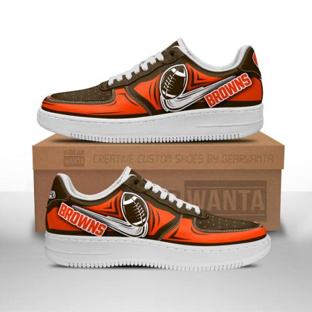 Cleveland Browns Air Low-Top Sneakers Shoes For Men And Women