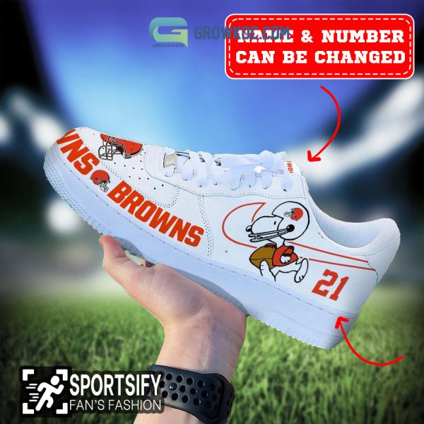 Cleveland Browns Air Low-Top Sneakers Shoes For Men And Women