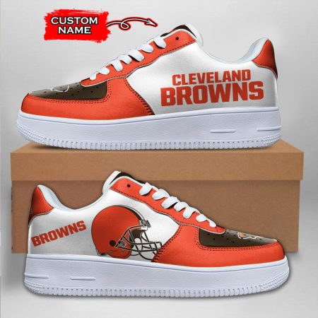 Cleveland Browns NFL Air Low-Top Sneakers Shoes For Men And Women