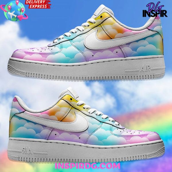 Cloudy Color Sky Air Low-Top Sneakers Shoes For Men And Women