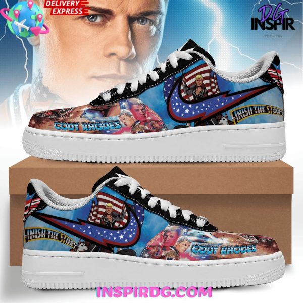 Cody Rhodes Nightmare Finish The Story Air Low-Top Sneakers Shoes For Men And Women