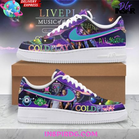 Coldplay Air Low-Top Sneakers Shoes For Men And Women