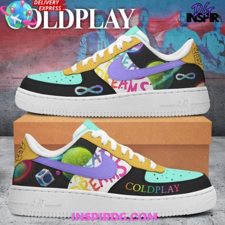Coldplay Air Low-Top Sneakers Shoes For Men And Women