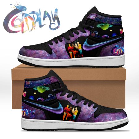 Coldplay AJ1 High Sneakers Shoes For Men And Women
