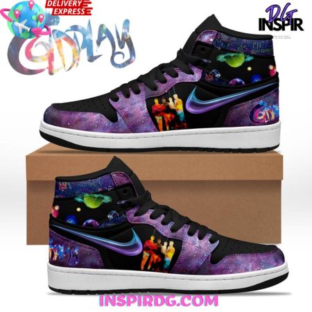 Coldplay AJ1 High Sneakers Shoes For Men And Women