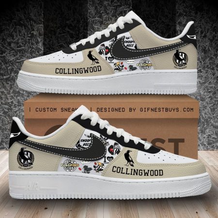 Collingwood Magpies Air Low-Top Sneakers Shoes For Men And Women