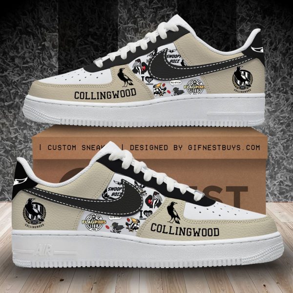 Collingwood Magpies Air Low-Top Sneakers Shoes For Men And Women
