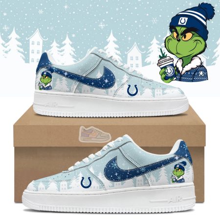 Colts Football Grinchmas Air Low-Top Sneakers Shoes For Men And Women