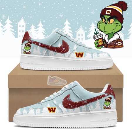 Commanders Football Grinchmas Air Low-Top Sneakers Shoes For Men And Women