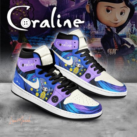 Coraline AJ1 High Sneakers Shoes For Men And Women