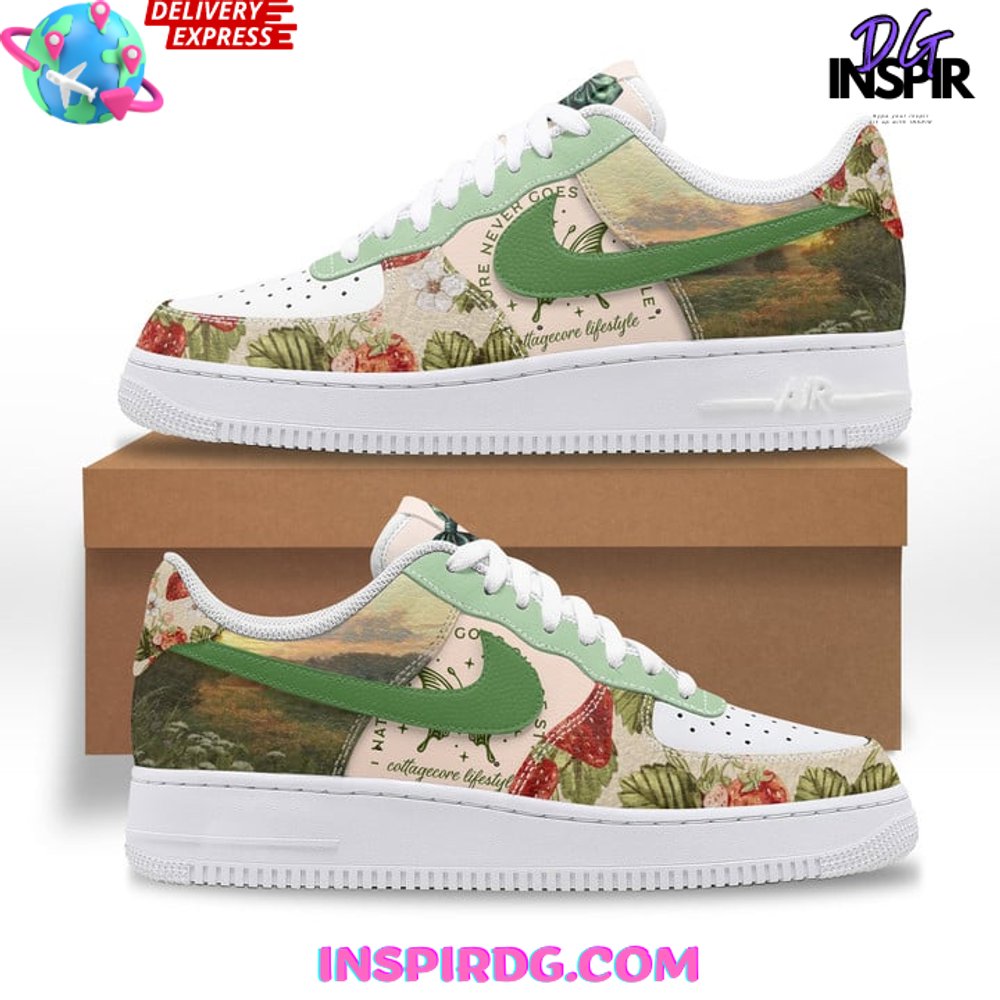 Cottagecore Dream Air Low-Top Sneakers Shoes For Men And Women - Image 6