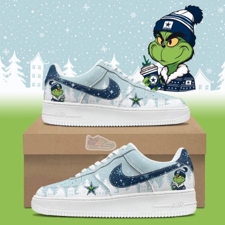 Cowboys Football Grinchmas Air Low-Top Sneakers Shoes For Men And Women