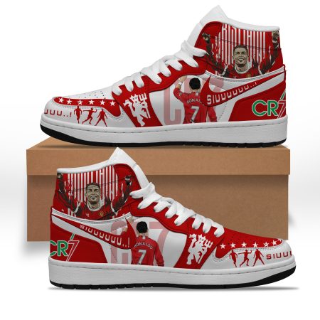 Cristiano Ronaldo AJ1 High Sneakers Shoes For Men And Women