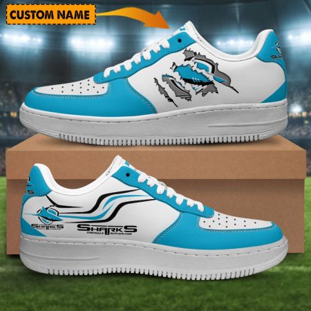 Cronulla-Sutherland Sharks Air Low-Top Sneakers Shoes For Men And Women