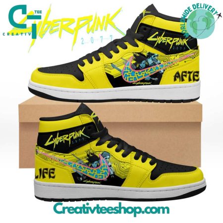 Cyberpunk 2077 AJ1 High Sneakers Shoes For Men And Women