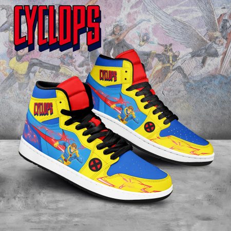 Cyclops X-men AJ1 High Sneakers Shoes For Men And Women
