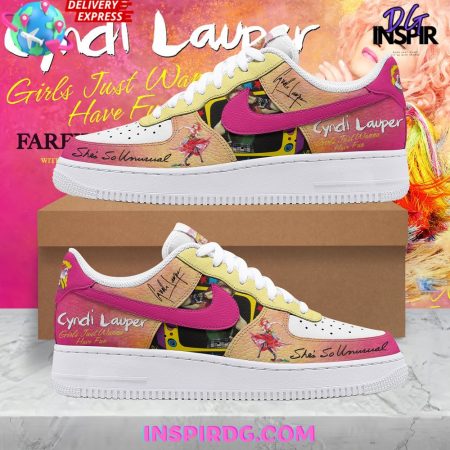 Cyndi Lauper Air Low-Top Sneakers Shoes For Men And Women
