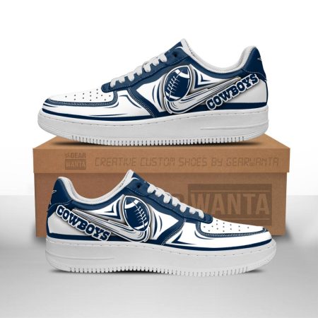 Dallas Cowboys Air Low-Top Sneakers Shoes For Men And Women