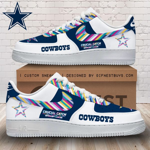 Dallas Cowboys Air Low-Top Sneakers Shoes For Men And Women