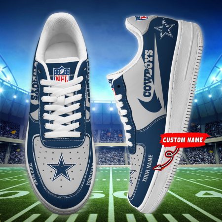 Dallas Cowboys NFL Air Low-Top Sneakers Shoes For Men And Women