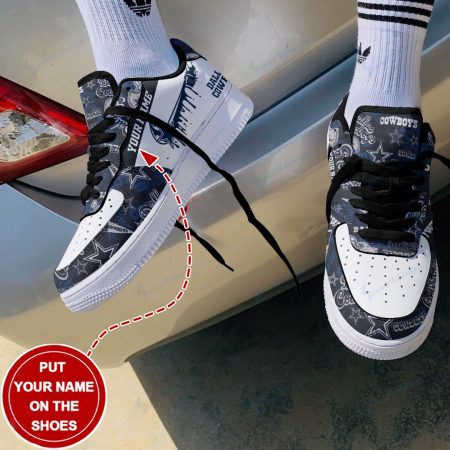 Dallas Cowboys NFL Air Low-Top Sneakers Shoes For Men And Women