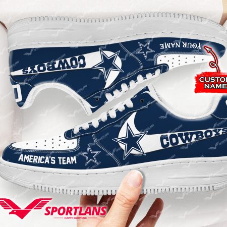 Dallas Cowboys NFL Air Low-Top Sneakers Shoes For Men And Women