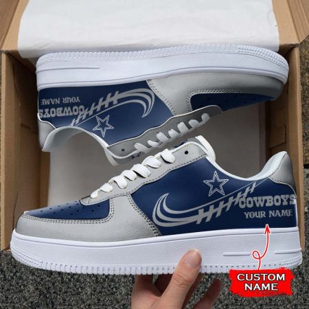 Dallas Cowboys NFL Air Low-Top Sneakers Shoes For Men And Women