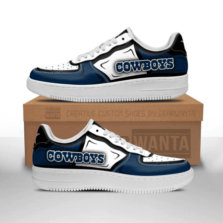 Dallas Cowboys NFL Air Low-Top Sneakers Shoes For Men And Women