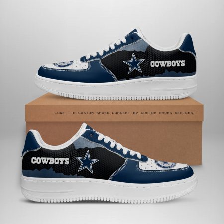 Dallas Cowboys NFL Air Low-Top Sneakers Shoes For Men And Women