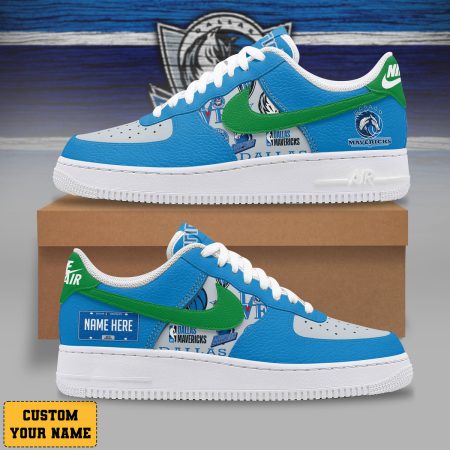 Dallas Mavericks Air Low-Top Sneakers Shoes For Men And Women
