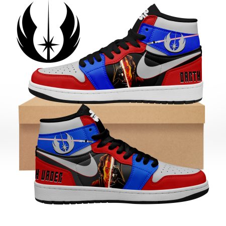 Darth Vader AJ1 High Sneakers Shoes For Men And Women