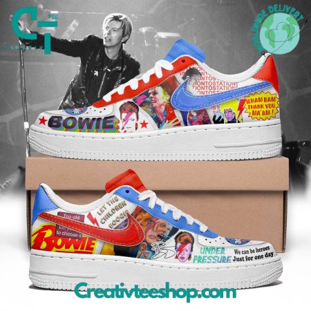 David Bowie  Air Low-Top Sneakers Shoes For Men And Women