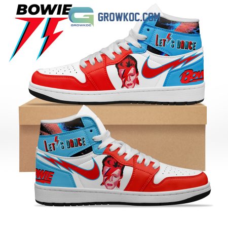 David Bowie AJ1 High Sneakers Shoes For Men And Women
