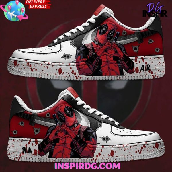 Deadpool Air Low-Top Sneakers Shoes For Men And Women