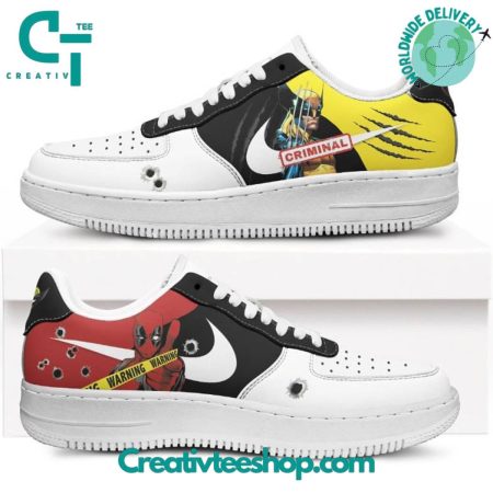 Deadpool Air Low-Top Sneakers Shoes For Men And Women