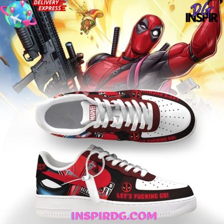 Deadpool Air Low-Top Sneakers Shoes For Men And Women