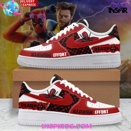 Deadpool Air Low-Top Sneakers Shoes For Men And Women