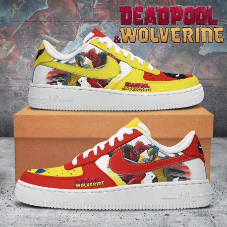 Deadpool And Wolverine Air Low-Top Sneakers Shoes For Men And Women