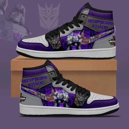 Decepticon Attack AJ1 High Sneakers Shoes For Men And Women