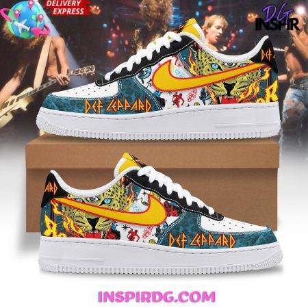 Def Leppard Air Low-Top Sneakers Shoes For Men And Women