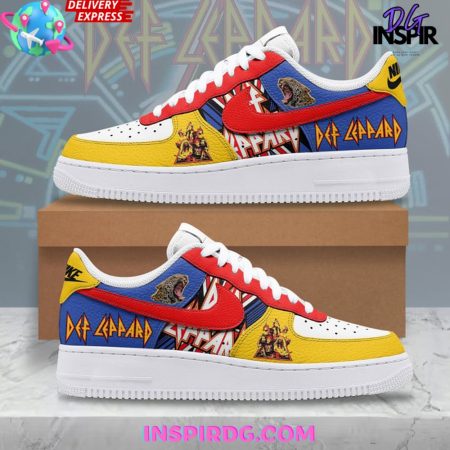 Def Leppard Air Low-Top Sneakers Shoes For Men And Women